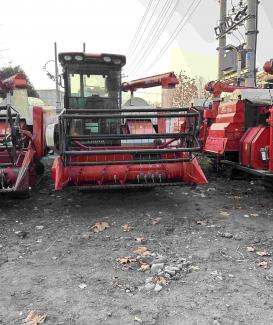 FM WORLD Combine harvester 118HP 125HP Wheat rice corn Soya bean grain multi-function used harvester - 副本